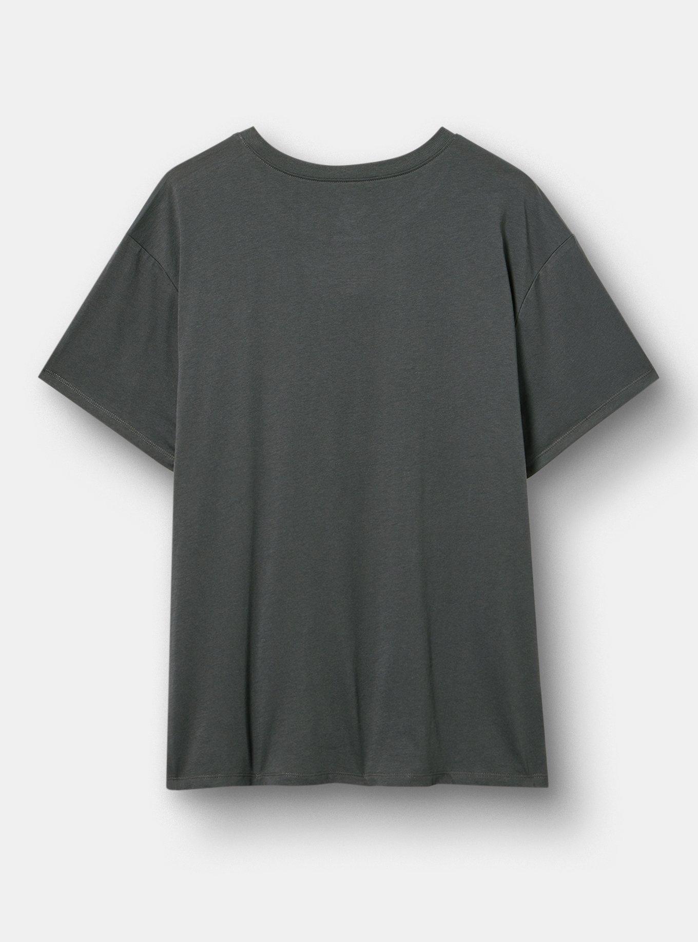 Riley Green Relaxed Cotton Jersey Tee, RILEY GREEN VINTAGE BLACK, alternate
