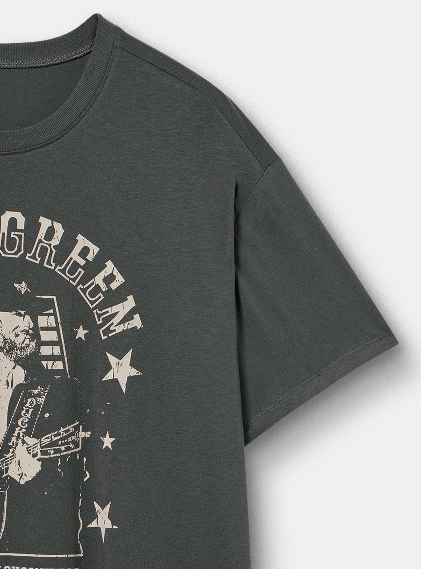 Riley Green Relaxed Cotton Jersey Tee, RILEY GREEN VINTAGE BLACK, alternate