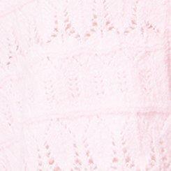 Vegan Cashmere Tie-Front Shrug, BABY PINK VEGAN CASHMERE, swatch