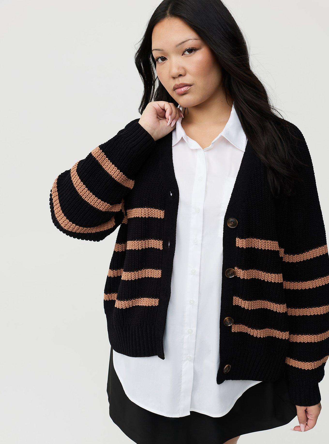 Plus Size - Chenille V-Neck Cardigan - Torrid