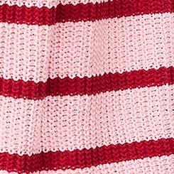 Chenille V-Neck Cardigan, TICKLED PINK, swatch