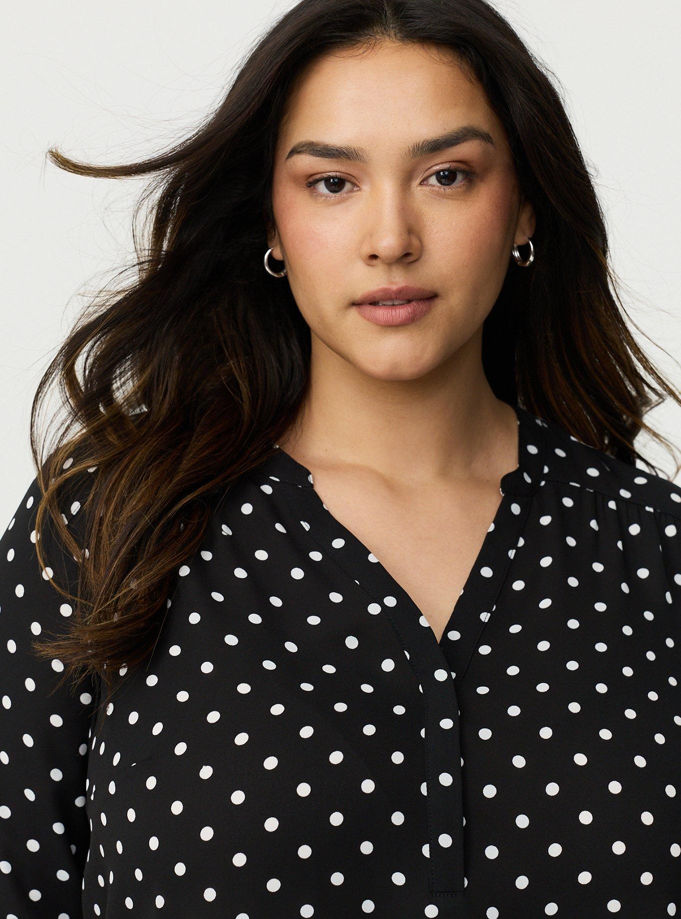 Harper Georgette Straight Hem Blouse