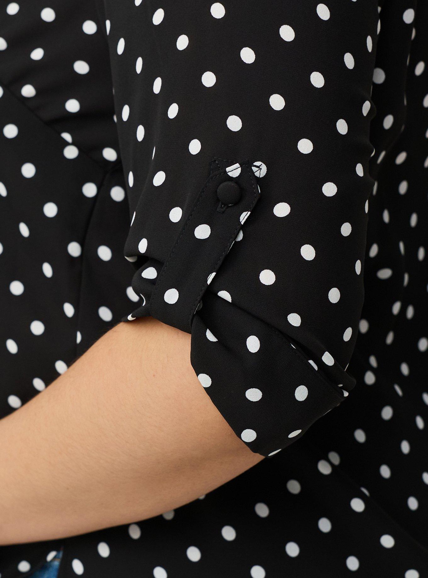 Harper Georgette Straight Hem Blouse