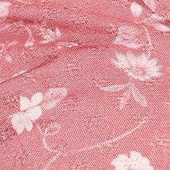 Ruffle Trim Blouse, JEAN VINE FLORAL PINK, swatch