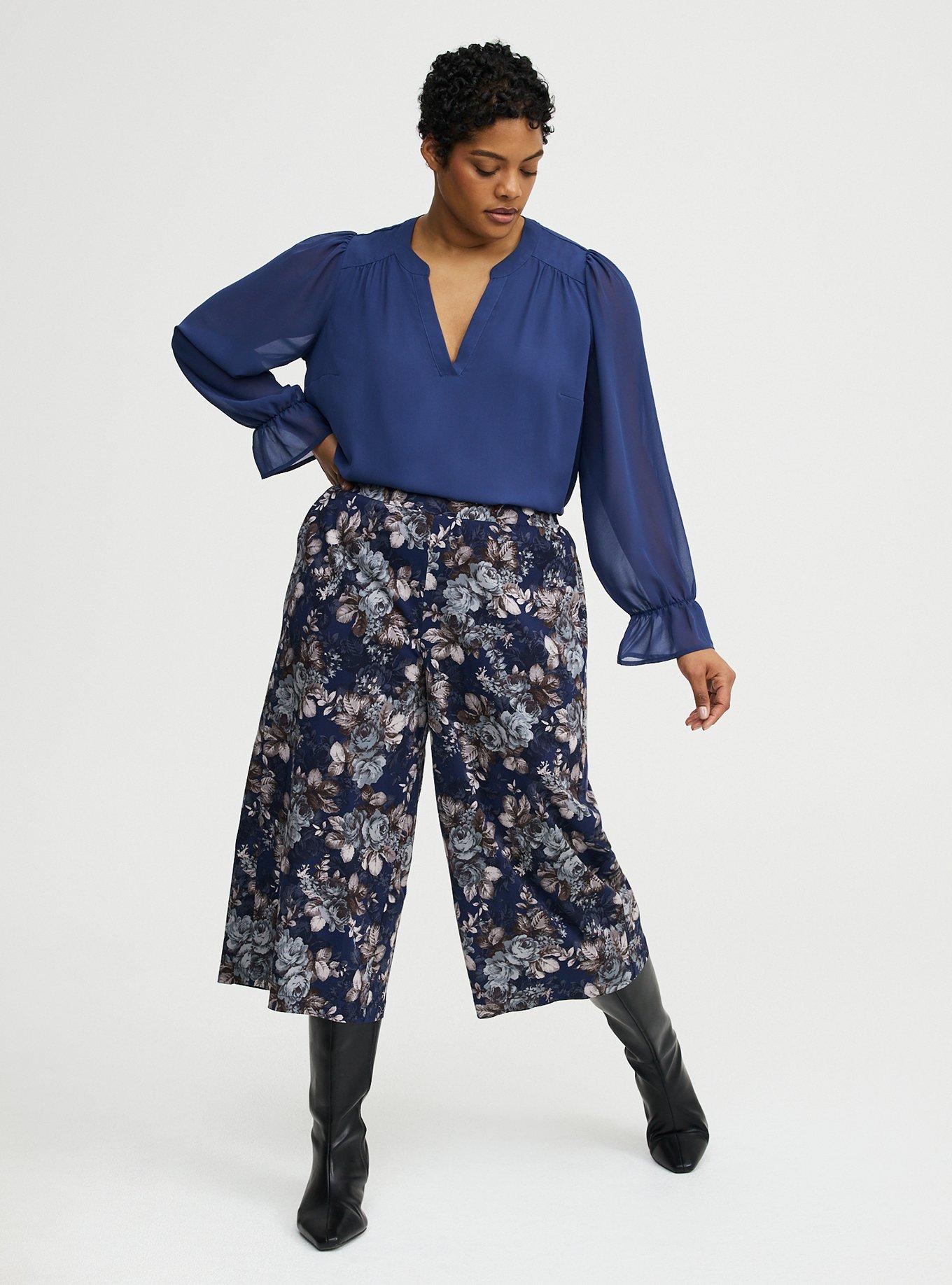 Harper Chiffon Sleeve Top, OCEANA, alternate