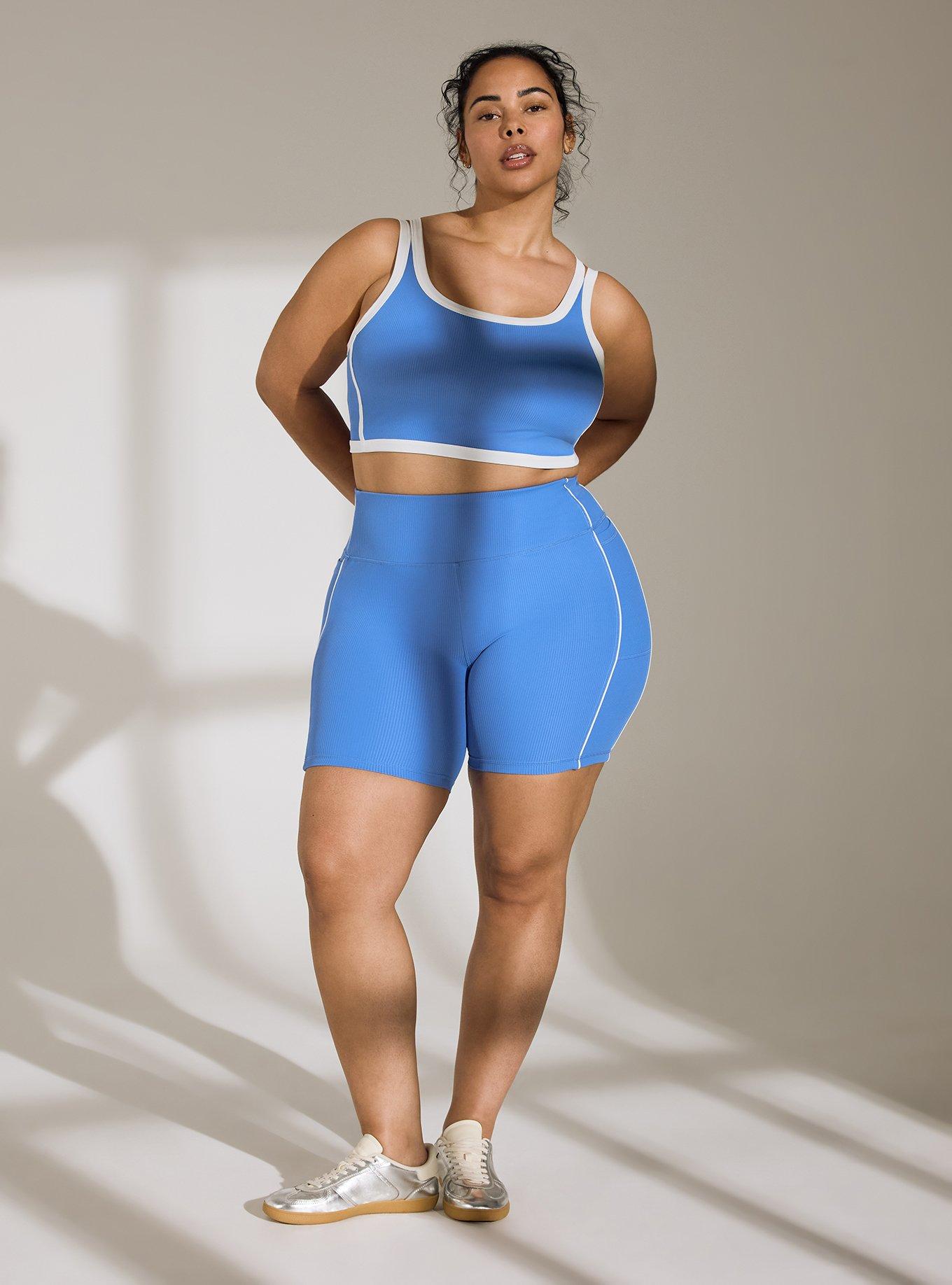 TRU Performance Rib Active Sports Bra with Piping, REGATTA, alternate