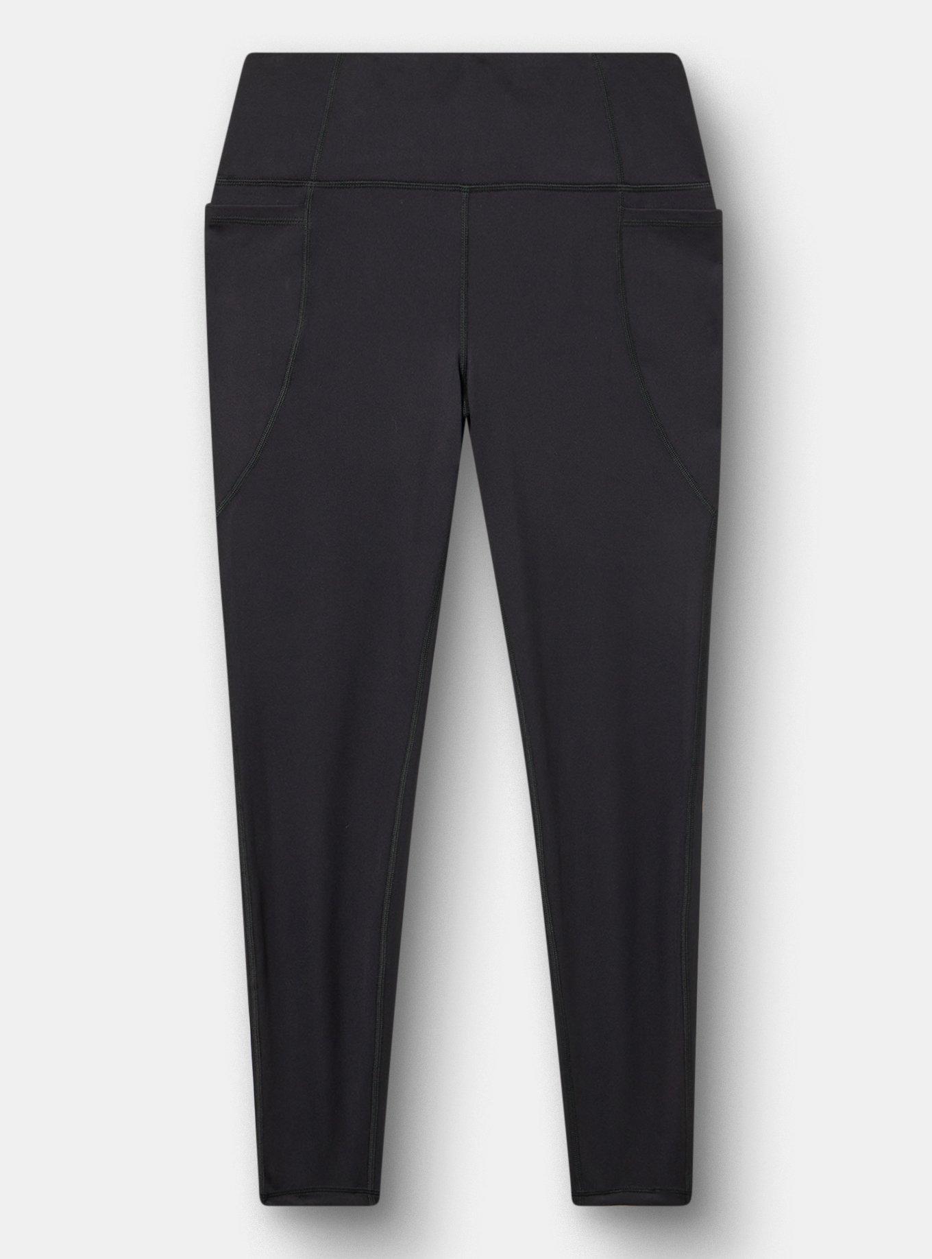 TRU Performance Butter Full Length Active Legging, DEEP BLACK, hi-res