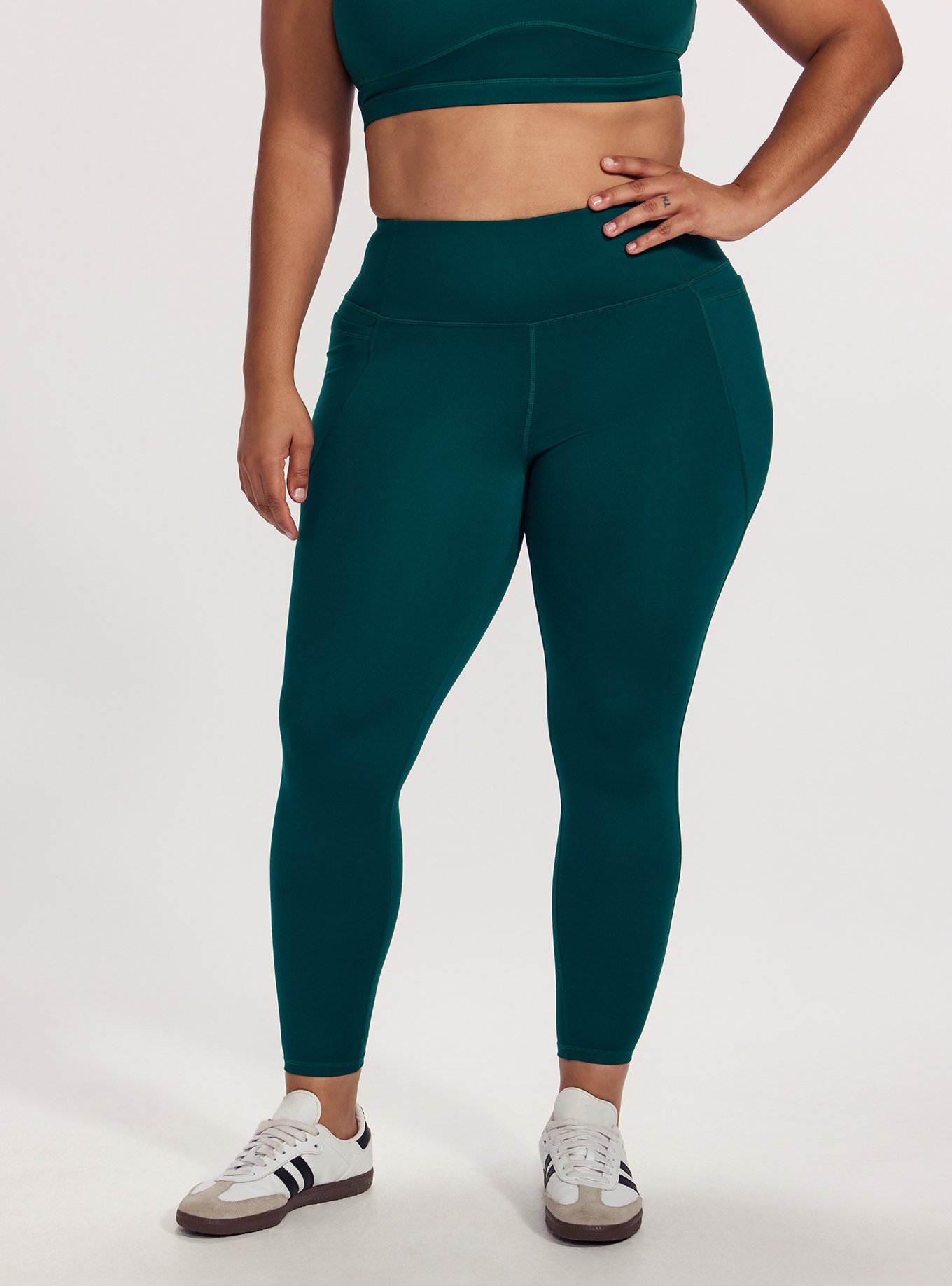 TRU Performance Butter Full Length Active Legging, BOTANICAL GARDEN, alternate
