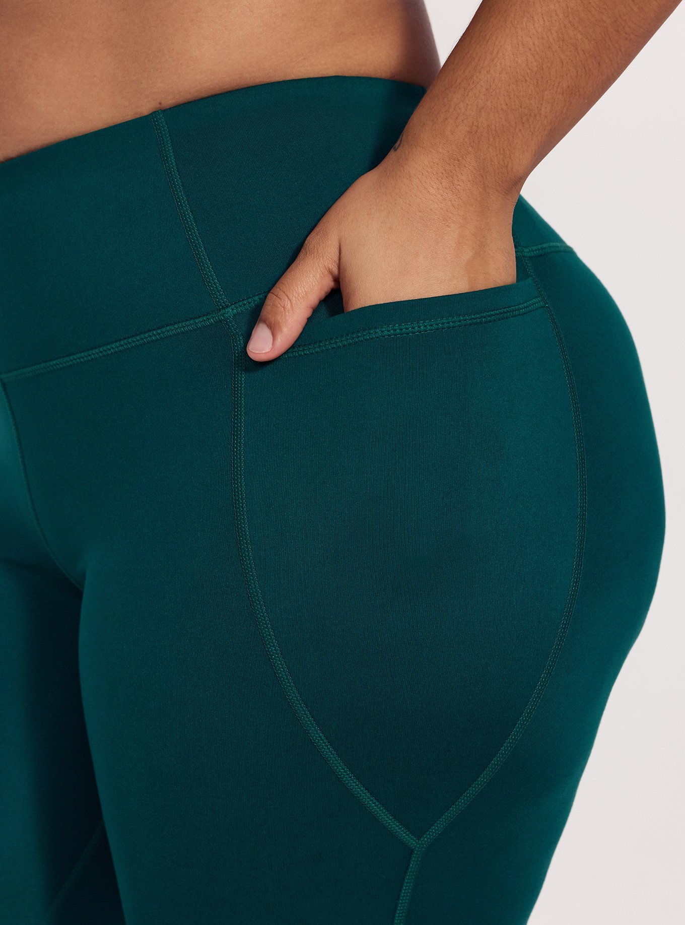 TRU Performance Butter Full Length Active Legging, BOTANICAL GARDEN, alternate