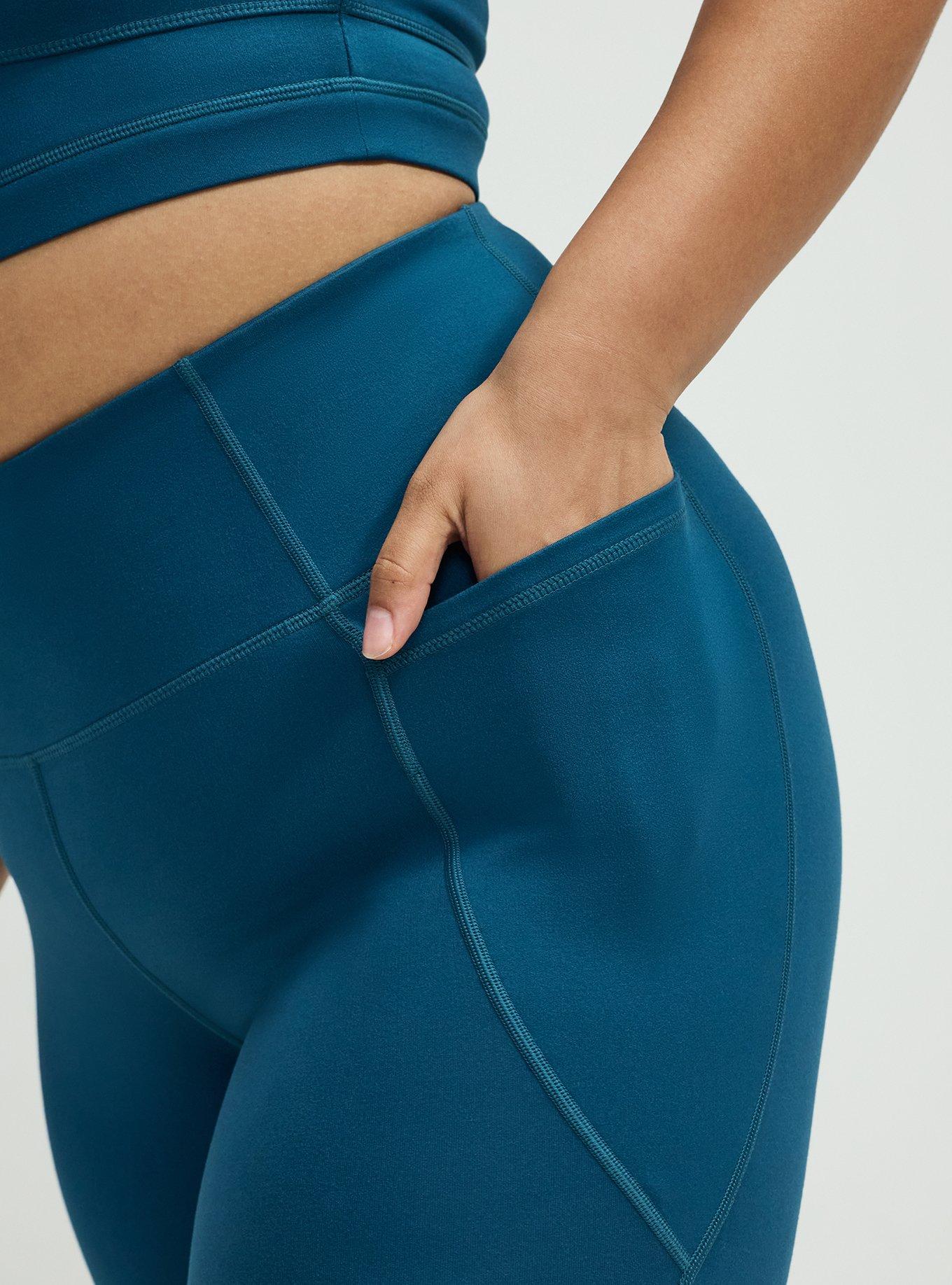 TRU Performance Butter Full Length Active Legging, LEGION BLUE, alternate