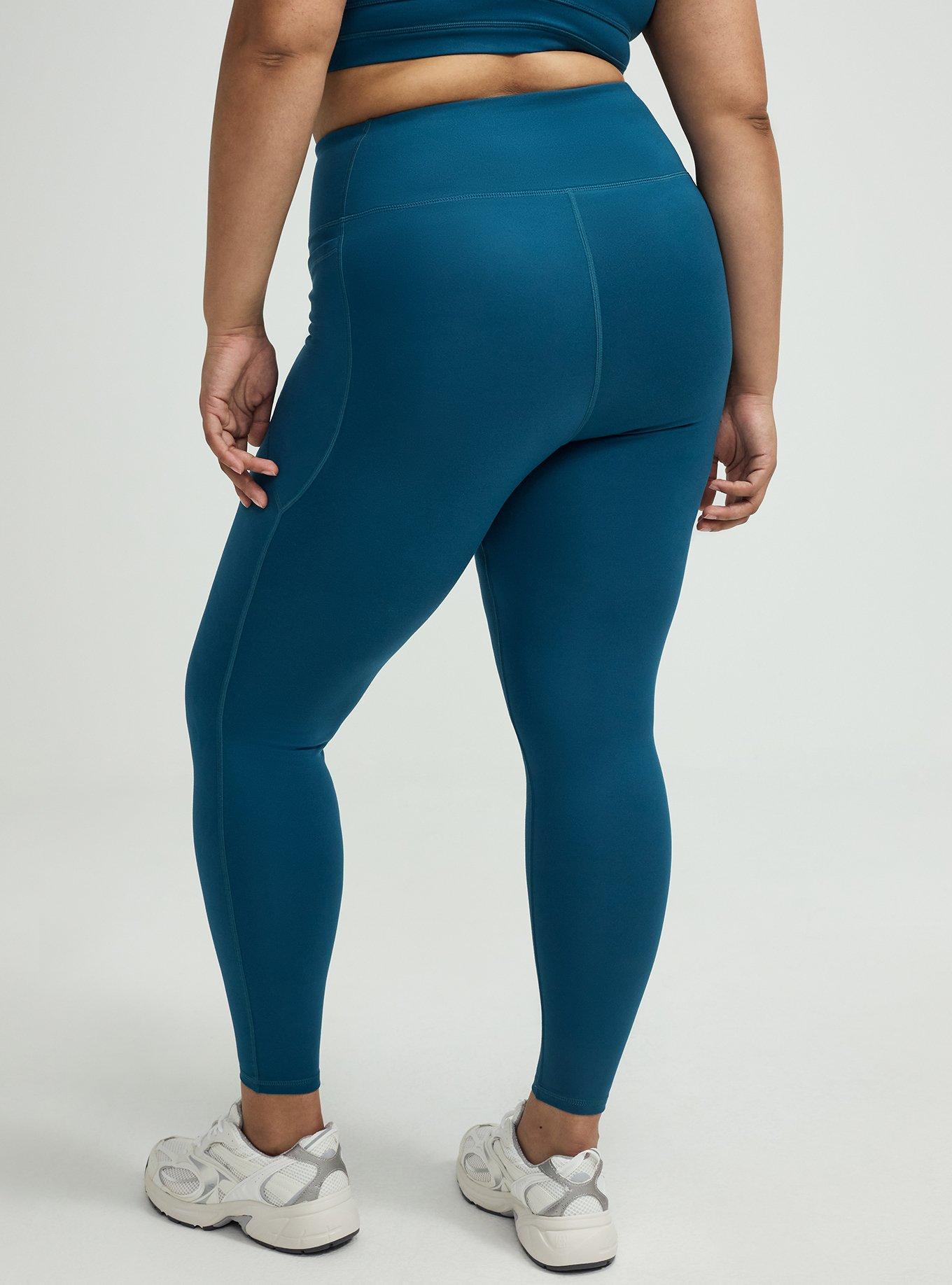 TRU Performance Butter Full Length Active Legging, LEGION BLUE, alternate