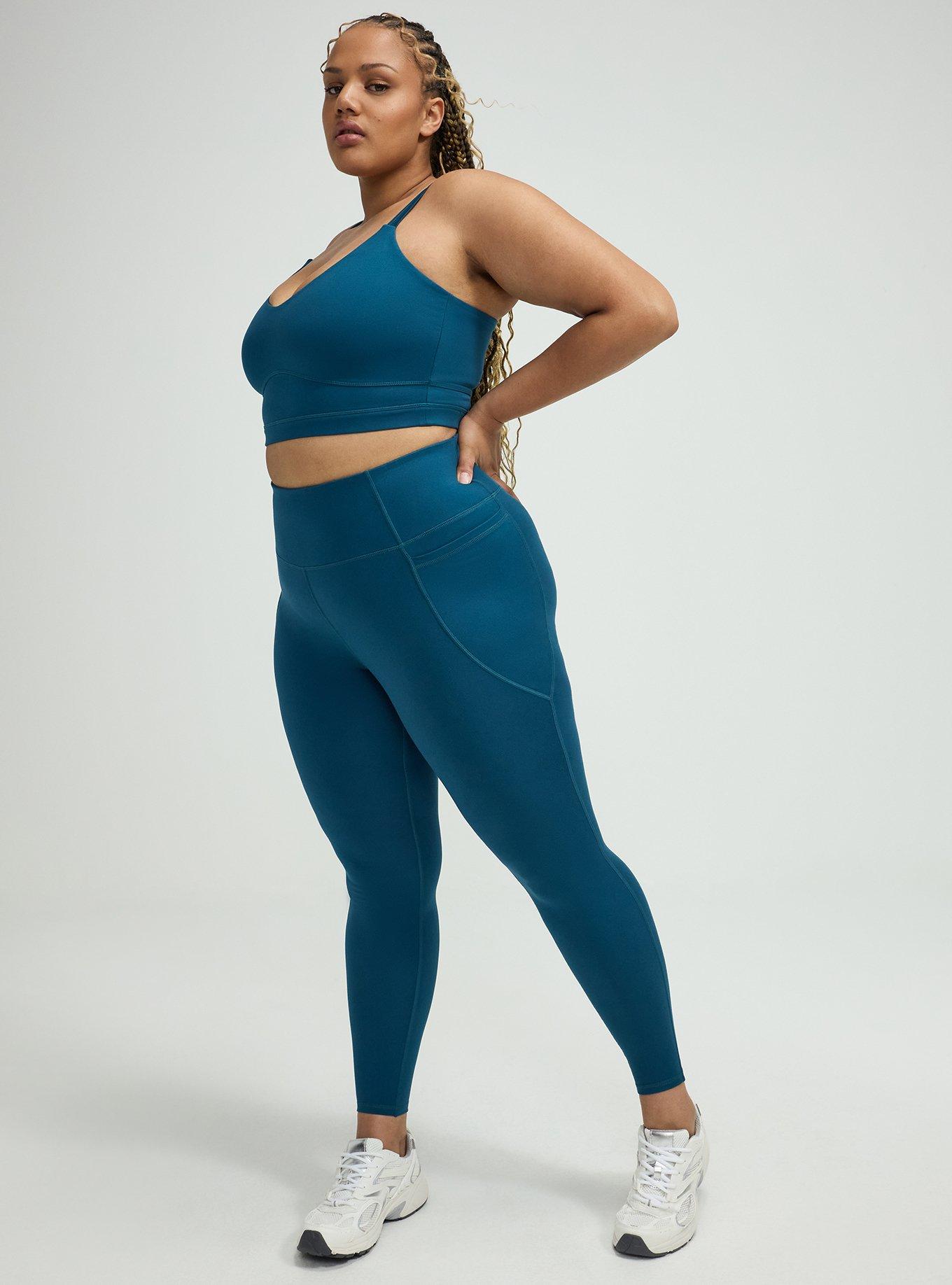TRU Performance Butter Full Length Active Legging, LEGION BLUE, alternate