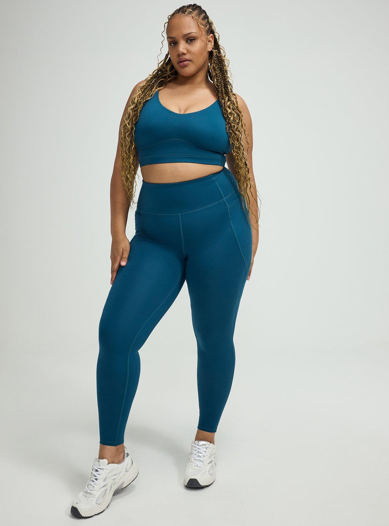 TRU Performance Butter Full Length Active Legging, LEGION BLUE, hi-res
