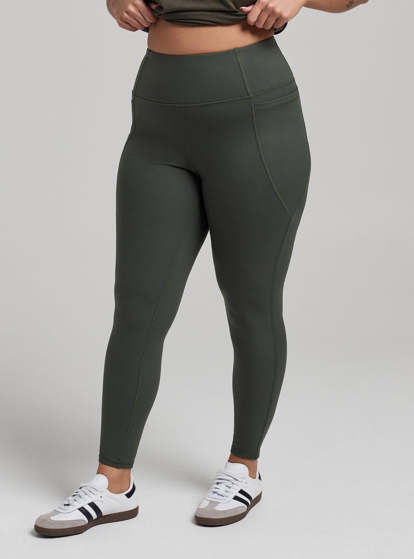 TRU Performance Butter Full Length Active Legging, FOREST NIGHT, alternate