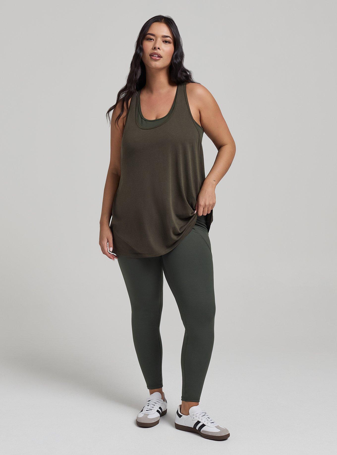 Performance Butter Full Length Active Legging, FOREST NIGHT, hi-res