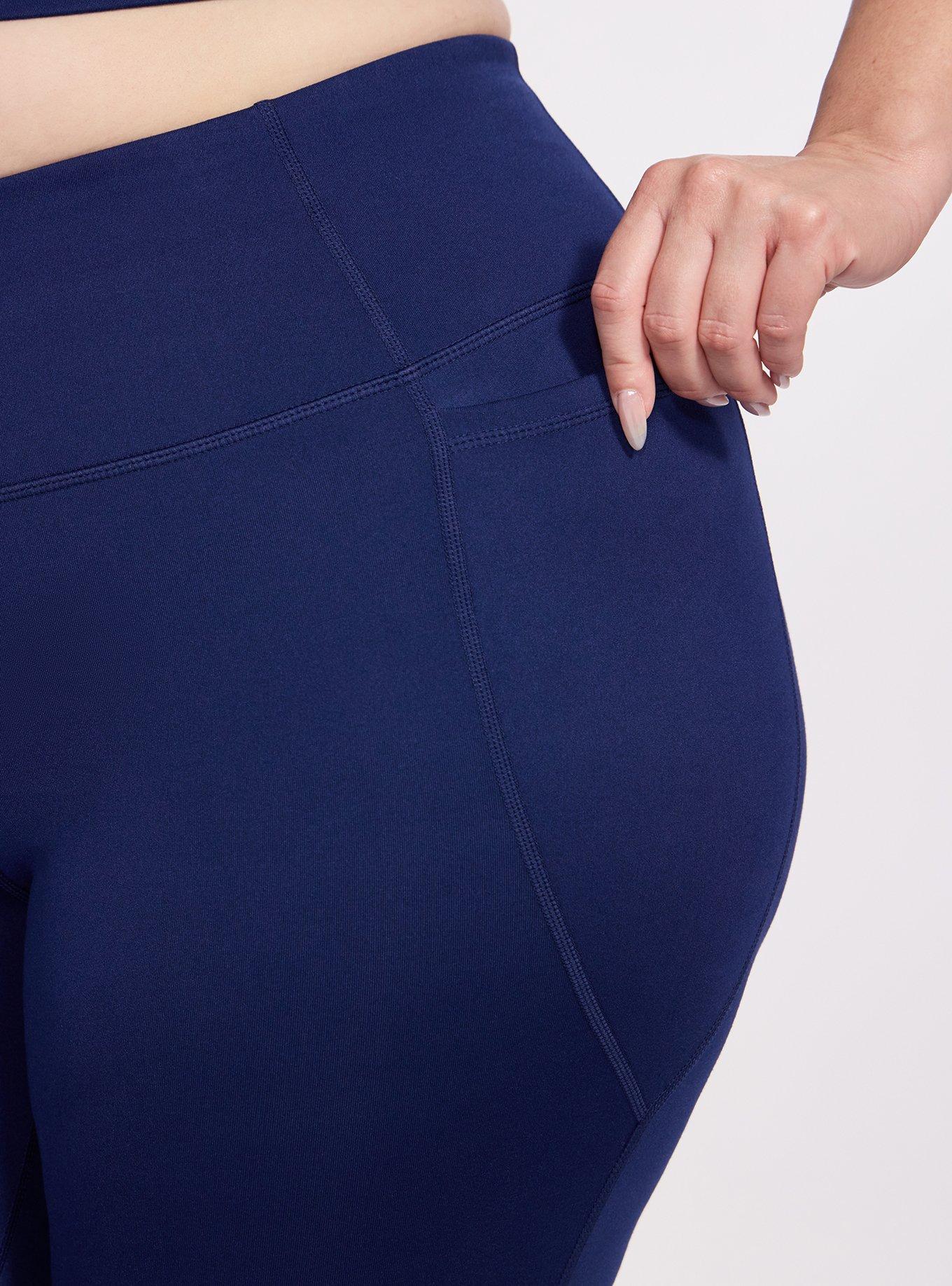 TRU Performance Butter Full-Length Active Legging, MEDIEVAL BLUE, alternate