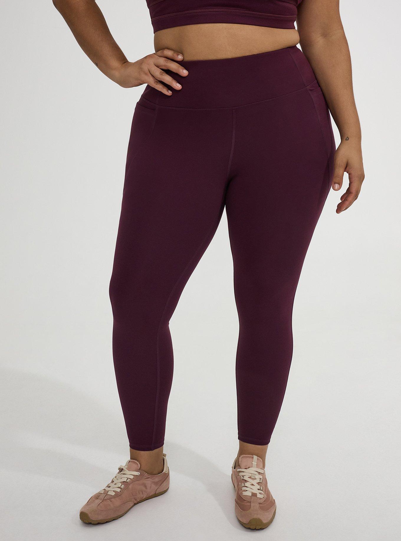 TRU Performance Butter Full Length Active Legging, WINETASTING, alternate
