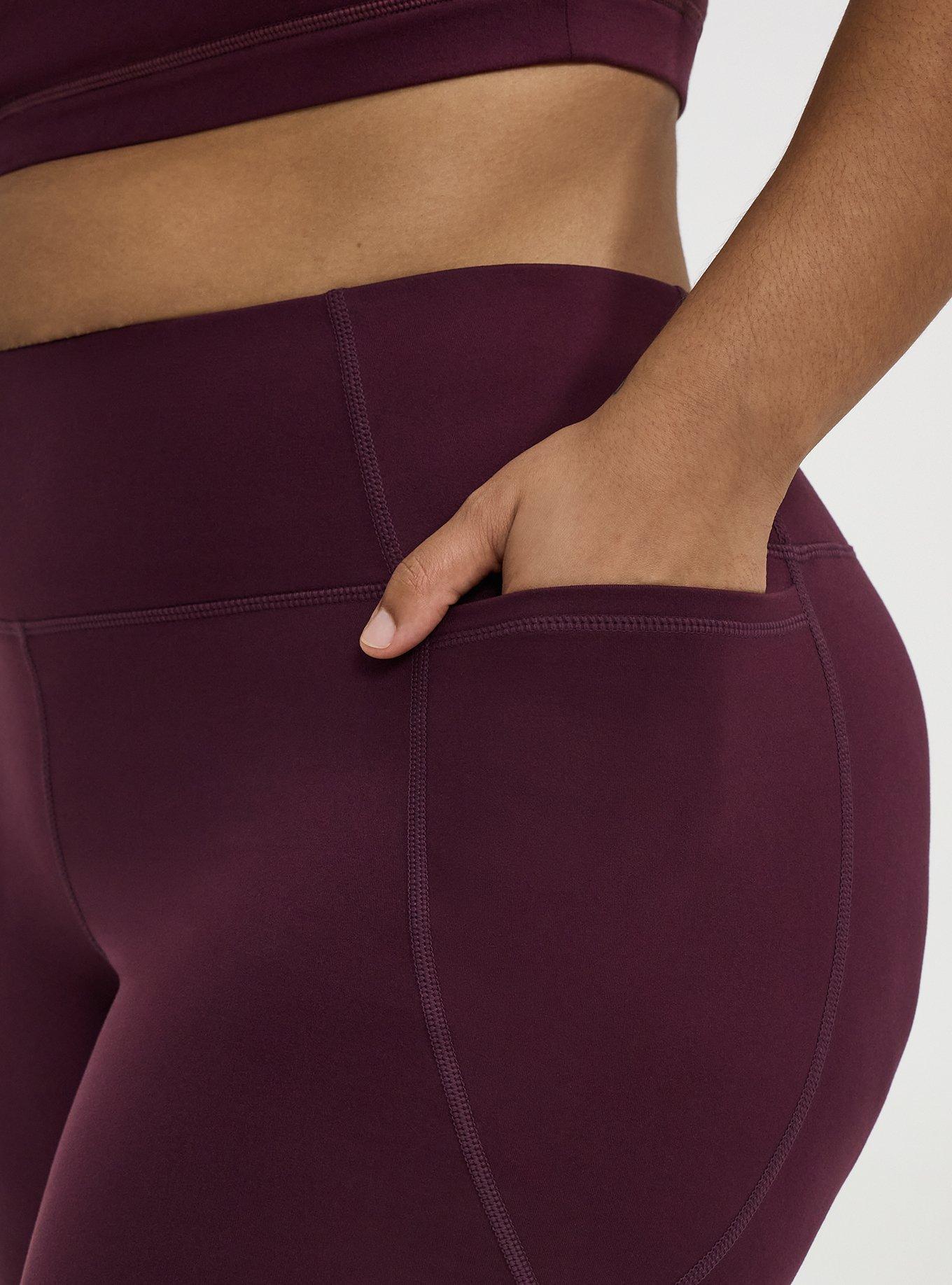 TRU Performance Butter Full Length Active Legging, WINETASTING, alternate