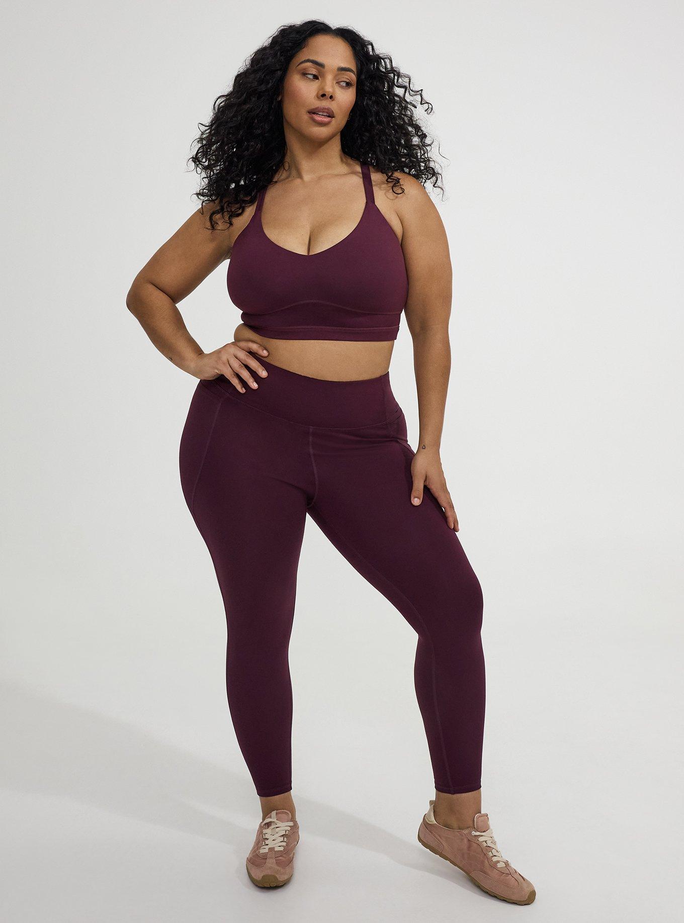TRU Performance Butter Full Length Active Legging, WINETASTING, alternate