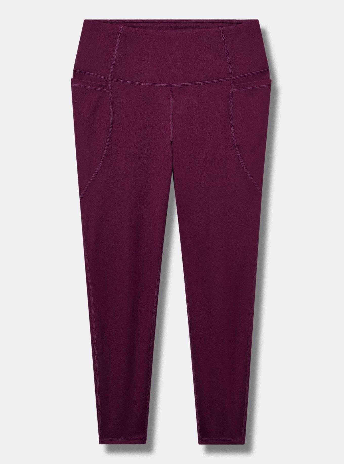 TRU Performance Butter Full Length Active Legging, WINTER BLOOM, flat