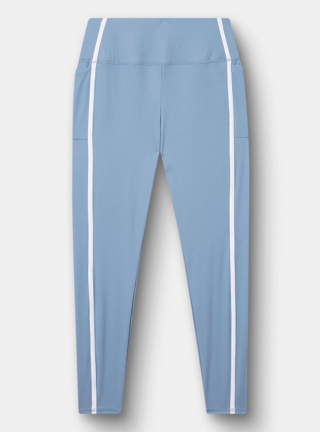 TRU Performance Core Full Length Active Legging with Piping, TROPOSPHERE, hi-res