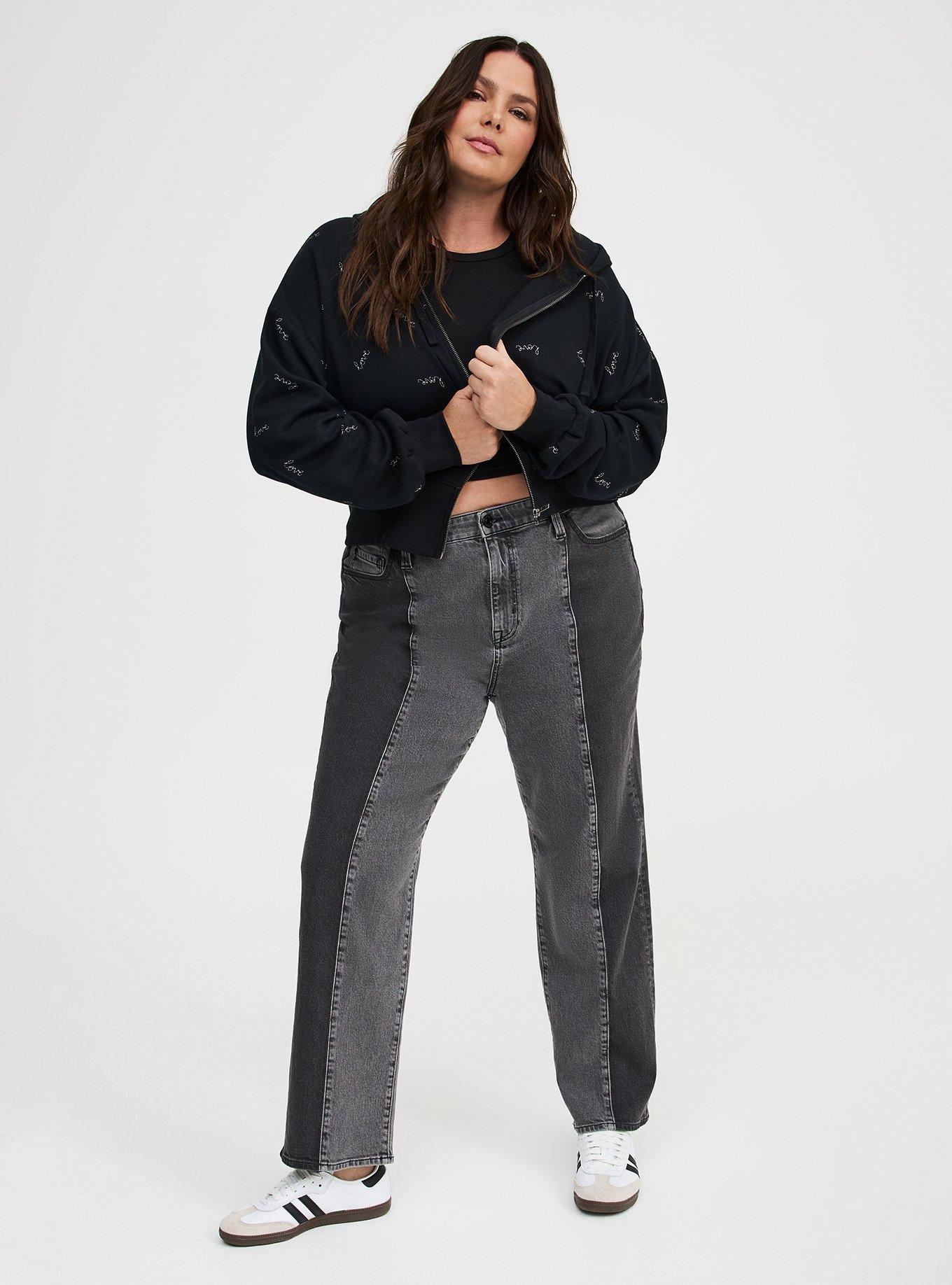 Cozy Fleece Fitted Waist Zip-Up Hoodie