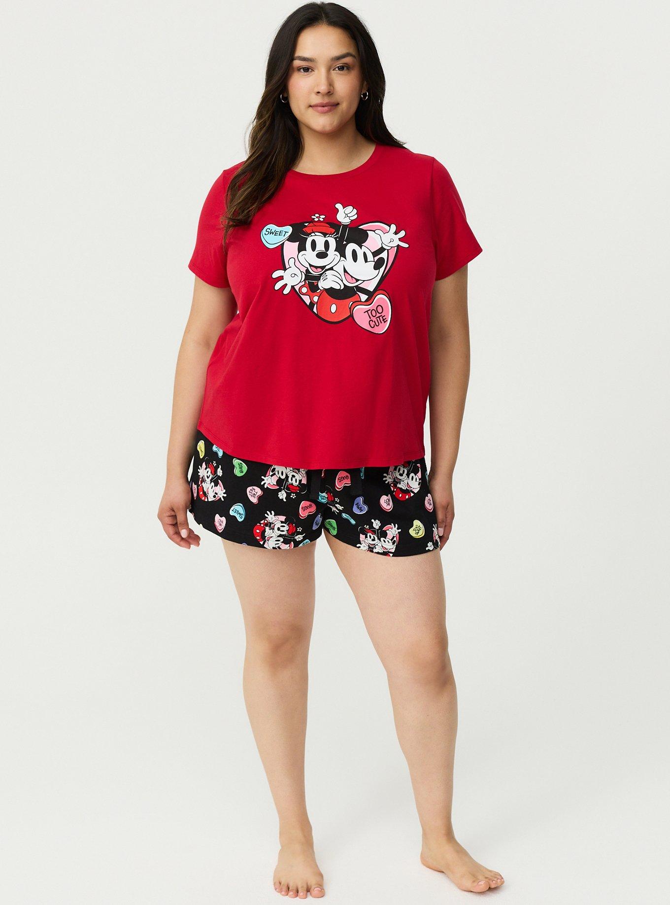 Mickey & Minnie Lounge Top, MICKEY AND MINNIE VALENTINES, alternate