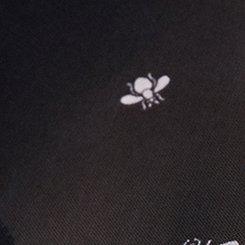 Plus Size Nightfall Mesh Mock Neck Shirt, BADDIE BUGS BLACK, swatch