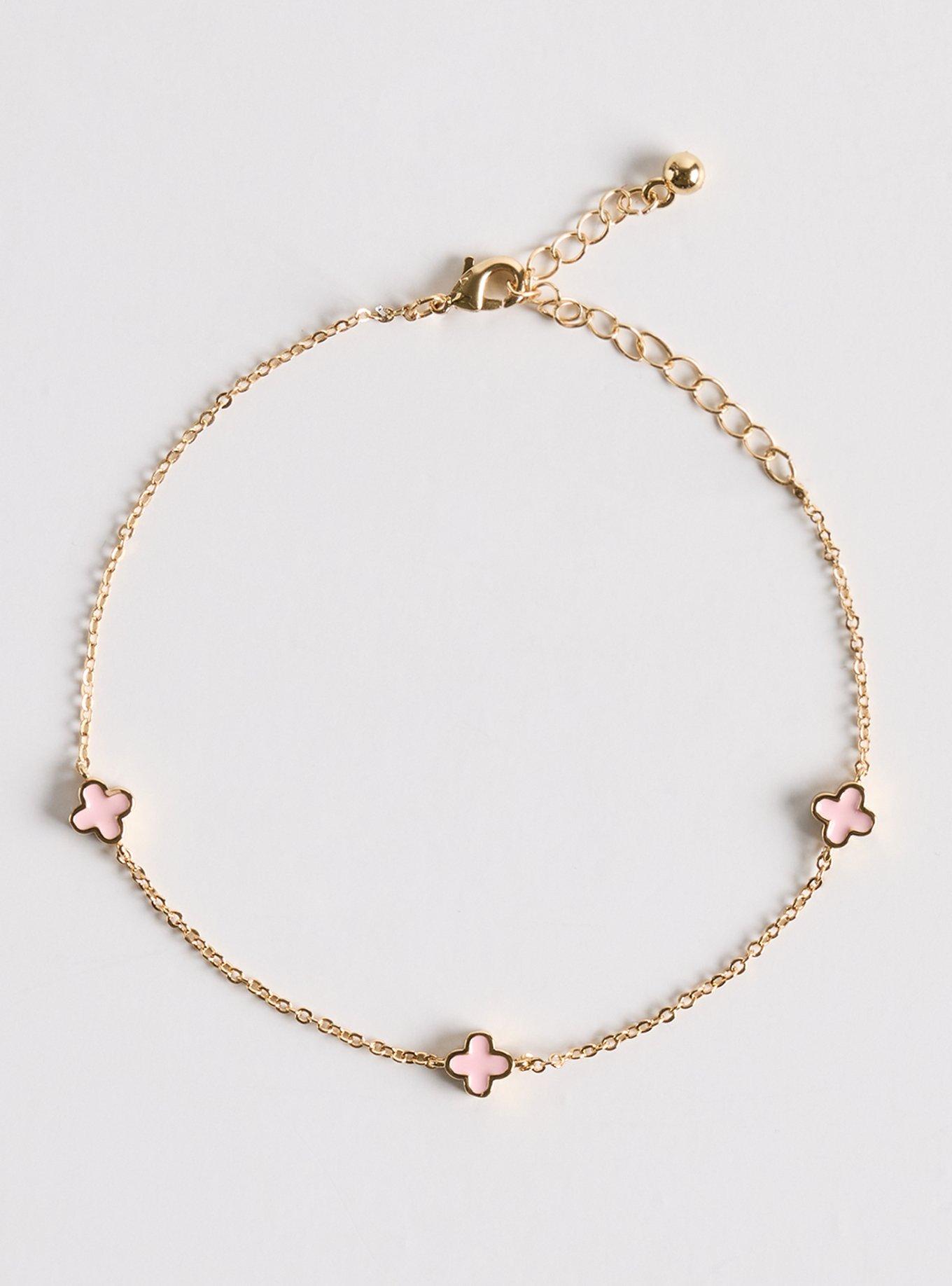 Clover Bracelet, PINK, hi-res