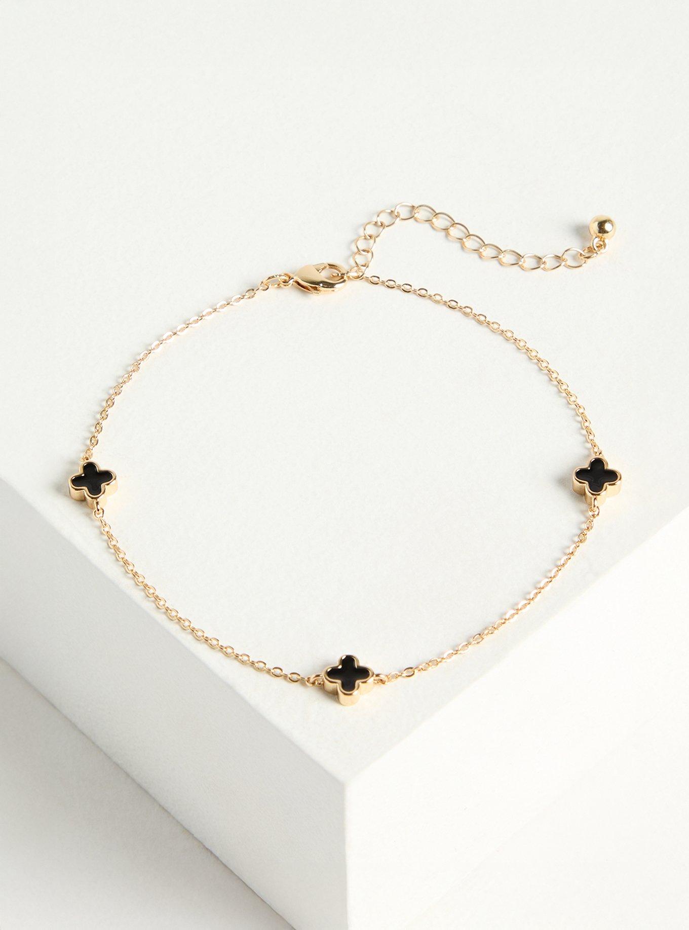 CLOVER BRACELET, GOLD, hi-res