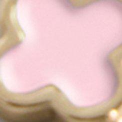 Clover Chain Necklace, PINK, swatch