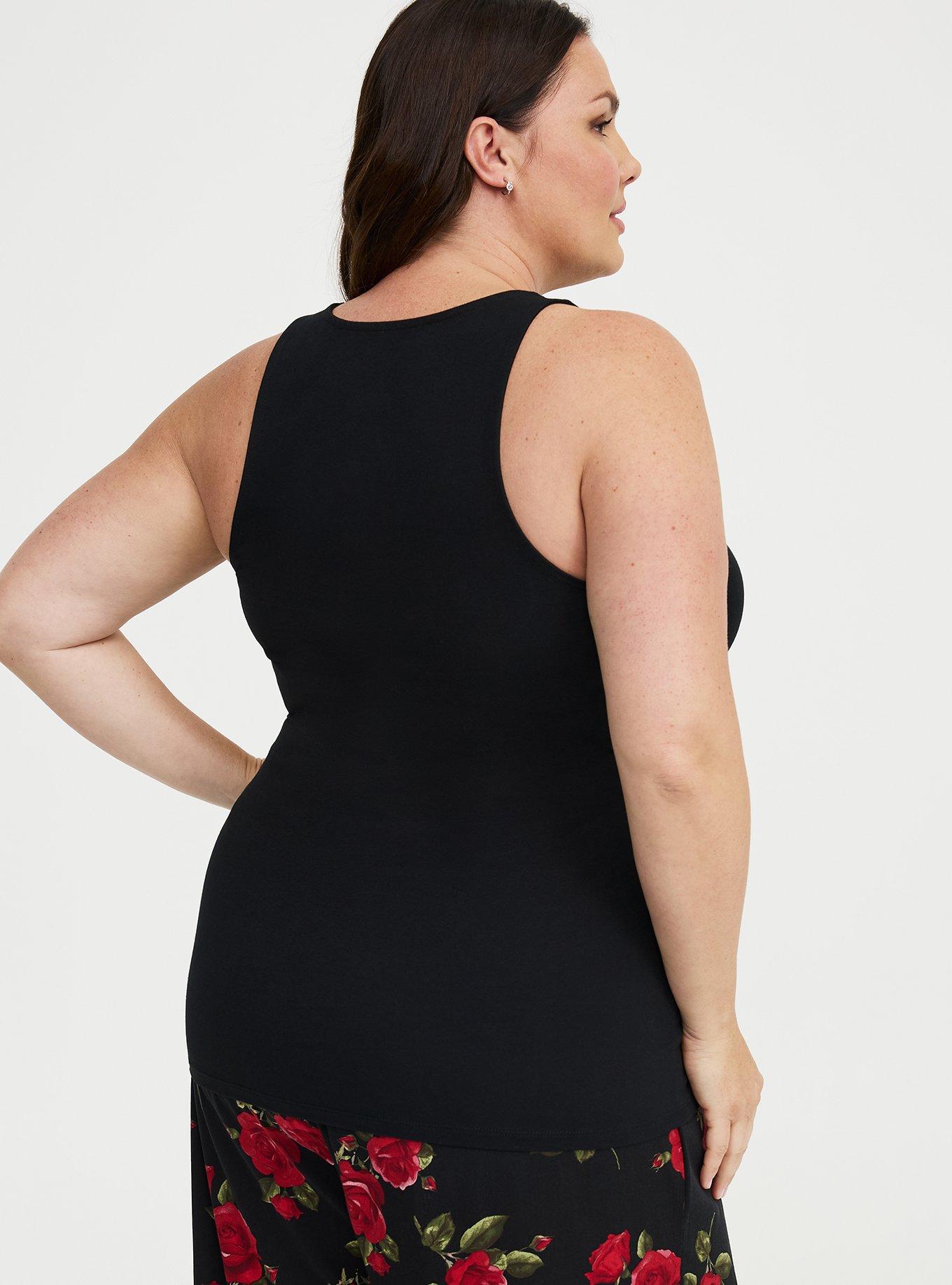 Foxy Mesh Inset Tank