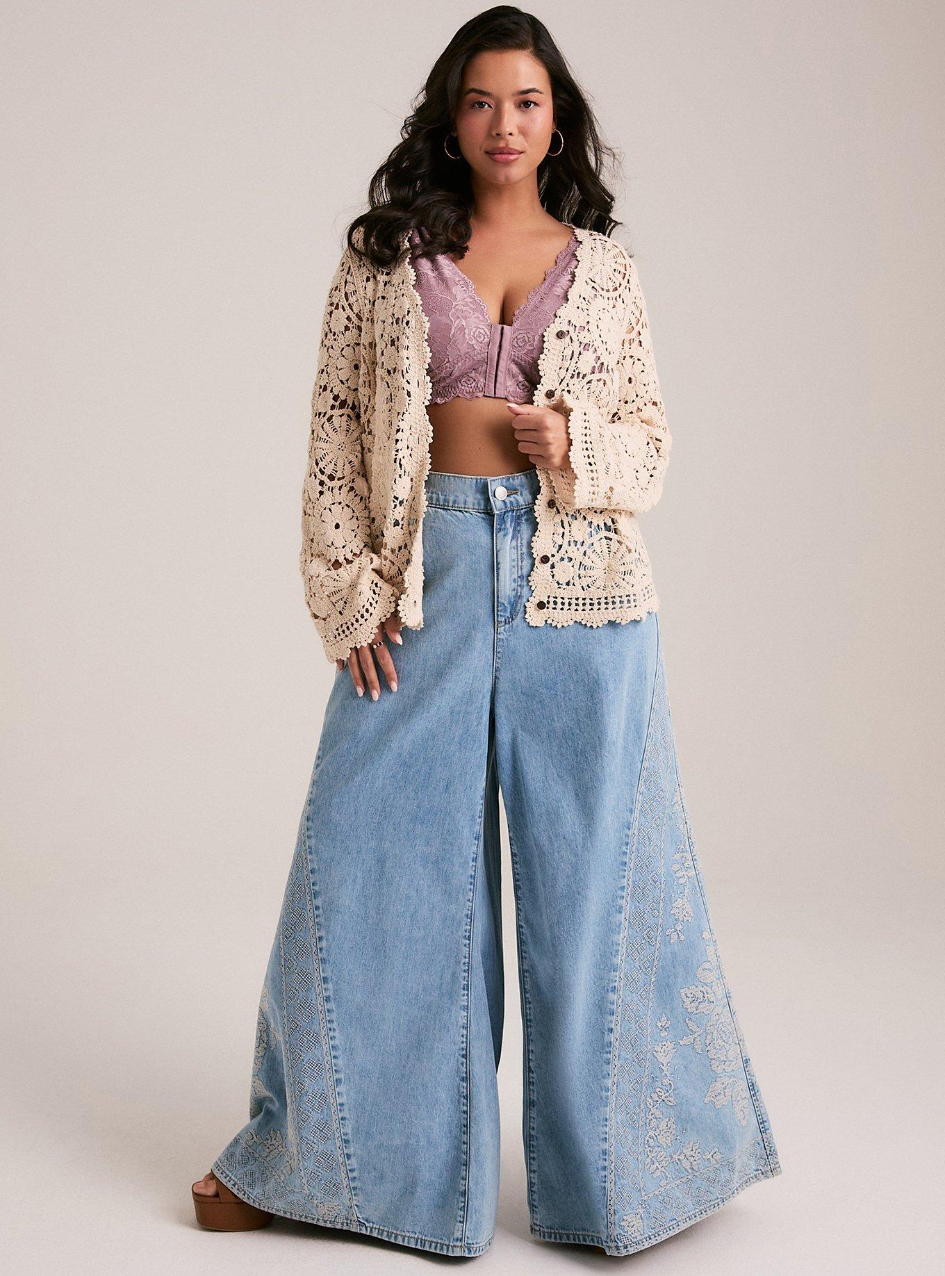 Plus Size - Festi Crochet Lace Cardigan - Torrid
