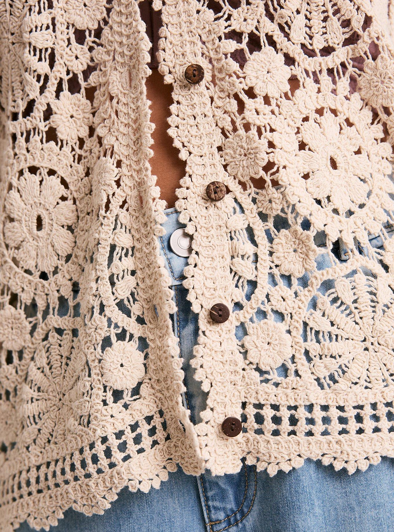 Plus Size - Festi Crochet Lace Cardigan - Torrid
