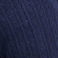 Pointelle Shrug, PEACOAT, swatch