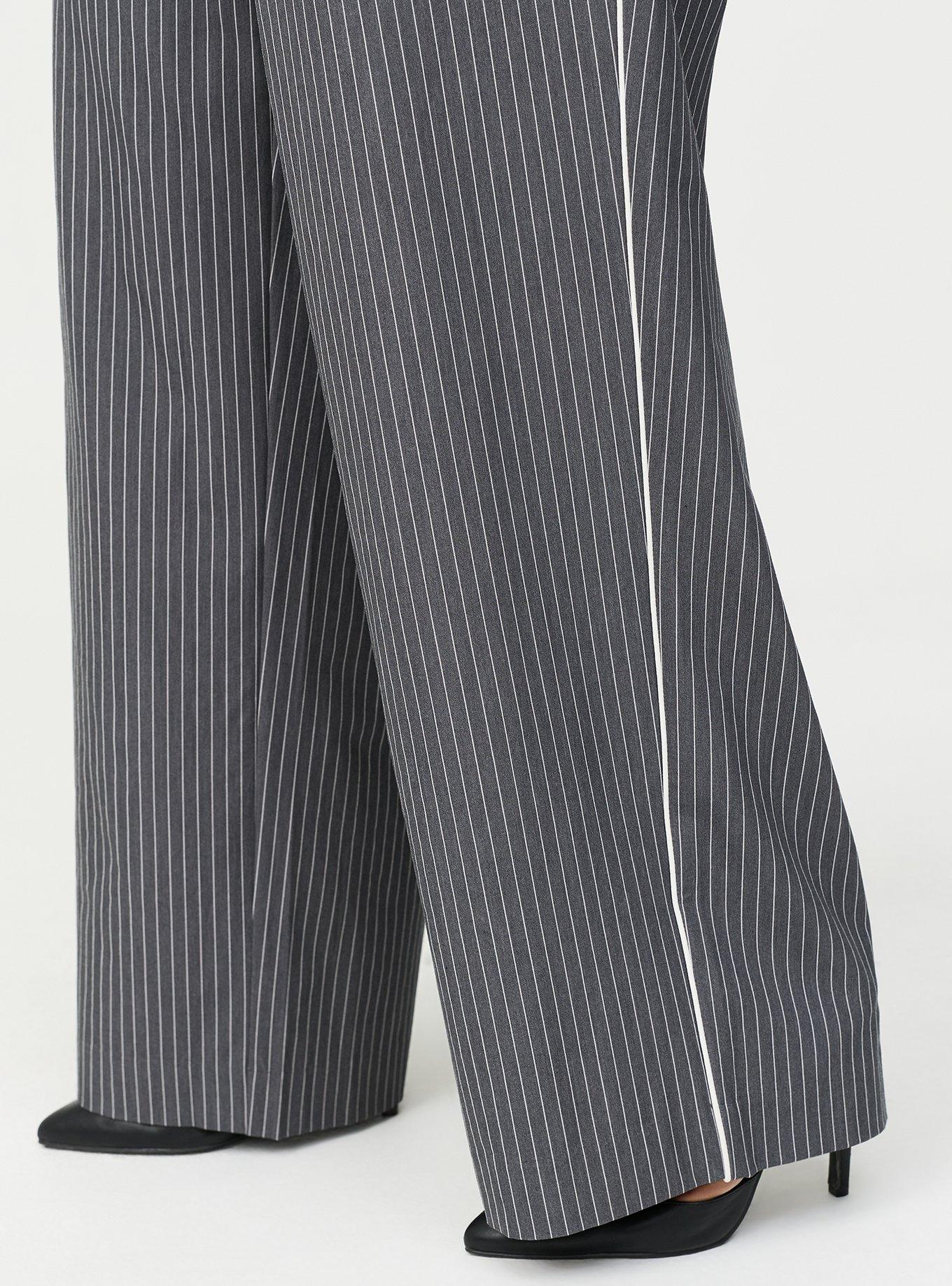 Pull-On Straight High-Rise Pant