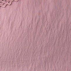 Plus Size Lace Trim Peplum Top, LILAS, swatch