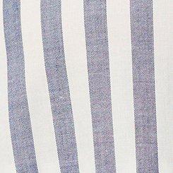 Plus Size Button-Down Peplum Shirt, DAYBREAK STRIPE CLOUD DANCER, swatch