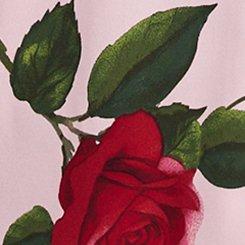 Georgette Button Front Blouse, ENCORE ROSES FLORAL PINK, swatch