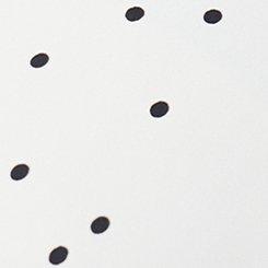 Georgette Button Front Blouse, DOTS A LOTS WHITE, swatch