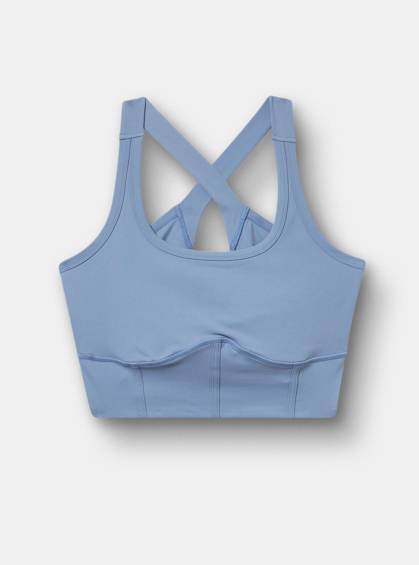 TRU Corset Longline Active Sports Bra, TROPOSPHERE, hi-res