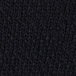 Plus Size 3/4 Sleeve Cropped Shrug, DEEP BLACK, swatch