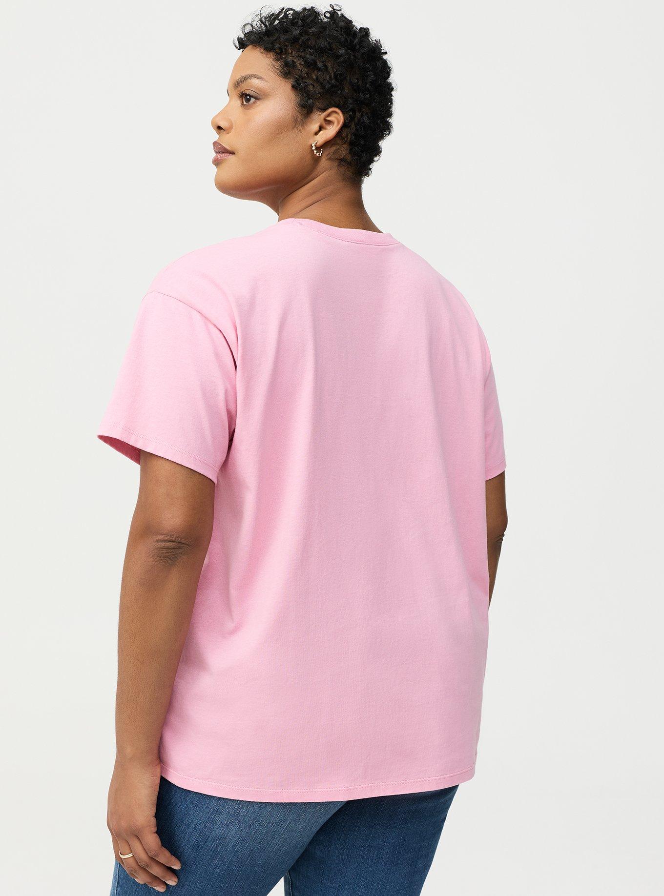 Cotton Cutout Relaxed Crew Tee, ORCHID SMOKE, alternate