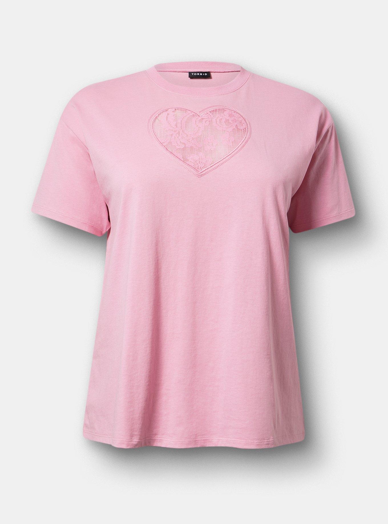 Cotton Cutout Relaxed Crew Tee, ORCHID SMOKE, hi-res