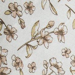 Plus Size Vintage Slub Relaxed V-Neck Dolman Tunic Tee, NICOLE DITSY BLANC DE BLANC, swatch