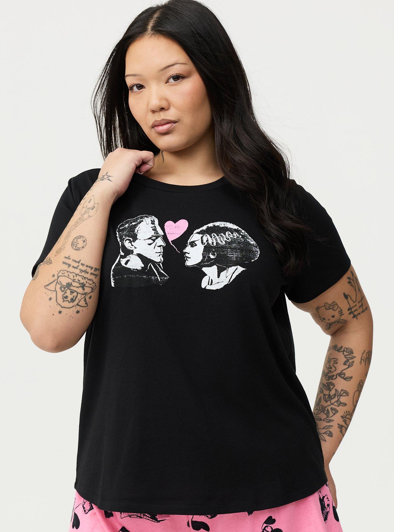 Frankenstein And Bride Lounge Top, FRANK AND BRIDE VALENTINES, alternate