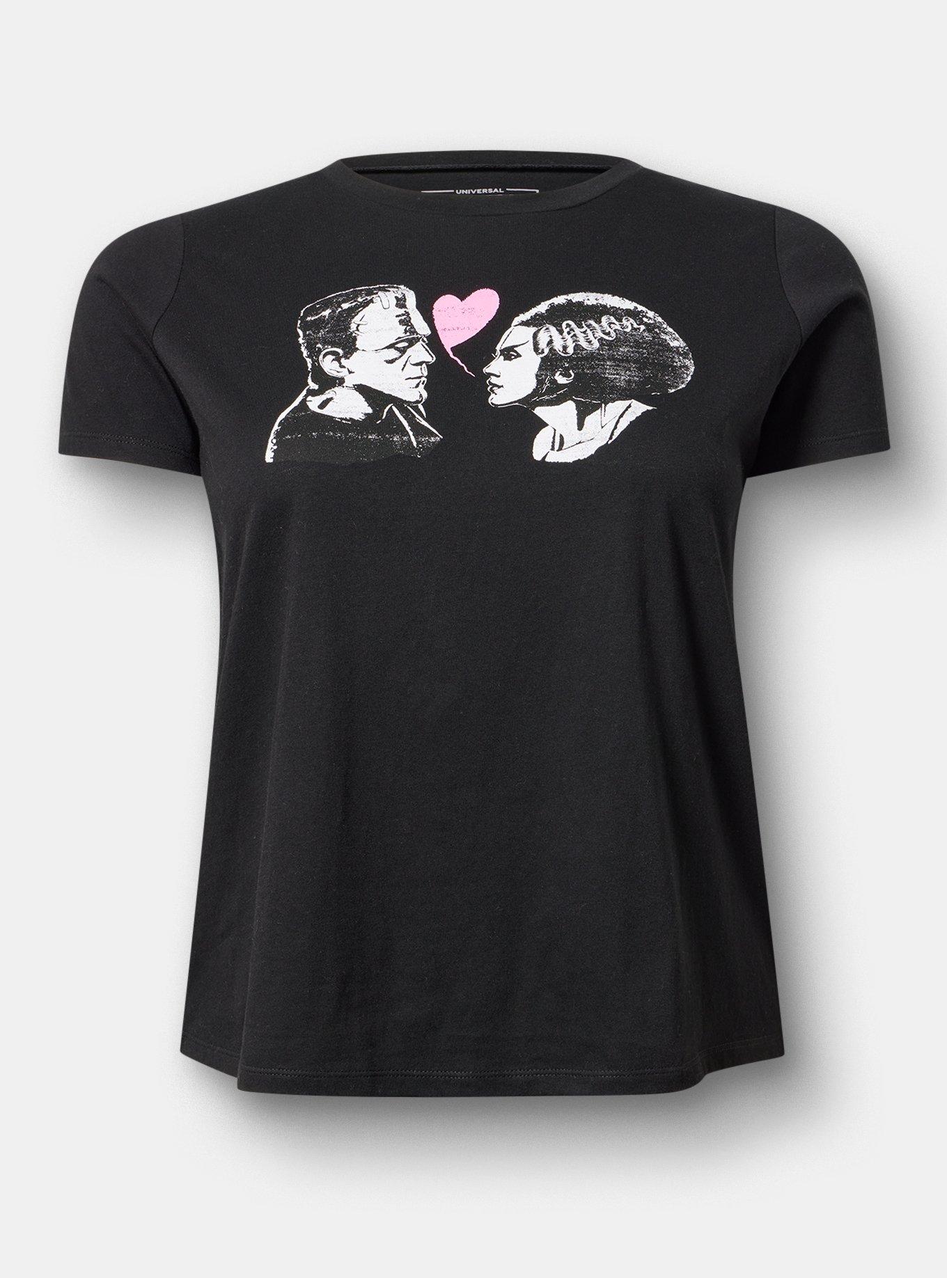 Frankenstein And Bride Lounge Top, FRANK AND BRIDE VALENTINES, hi-res