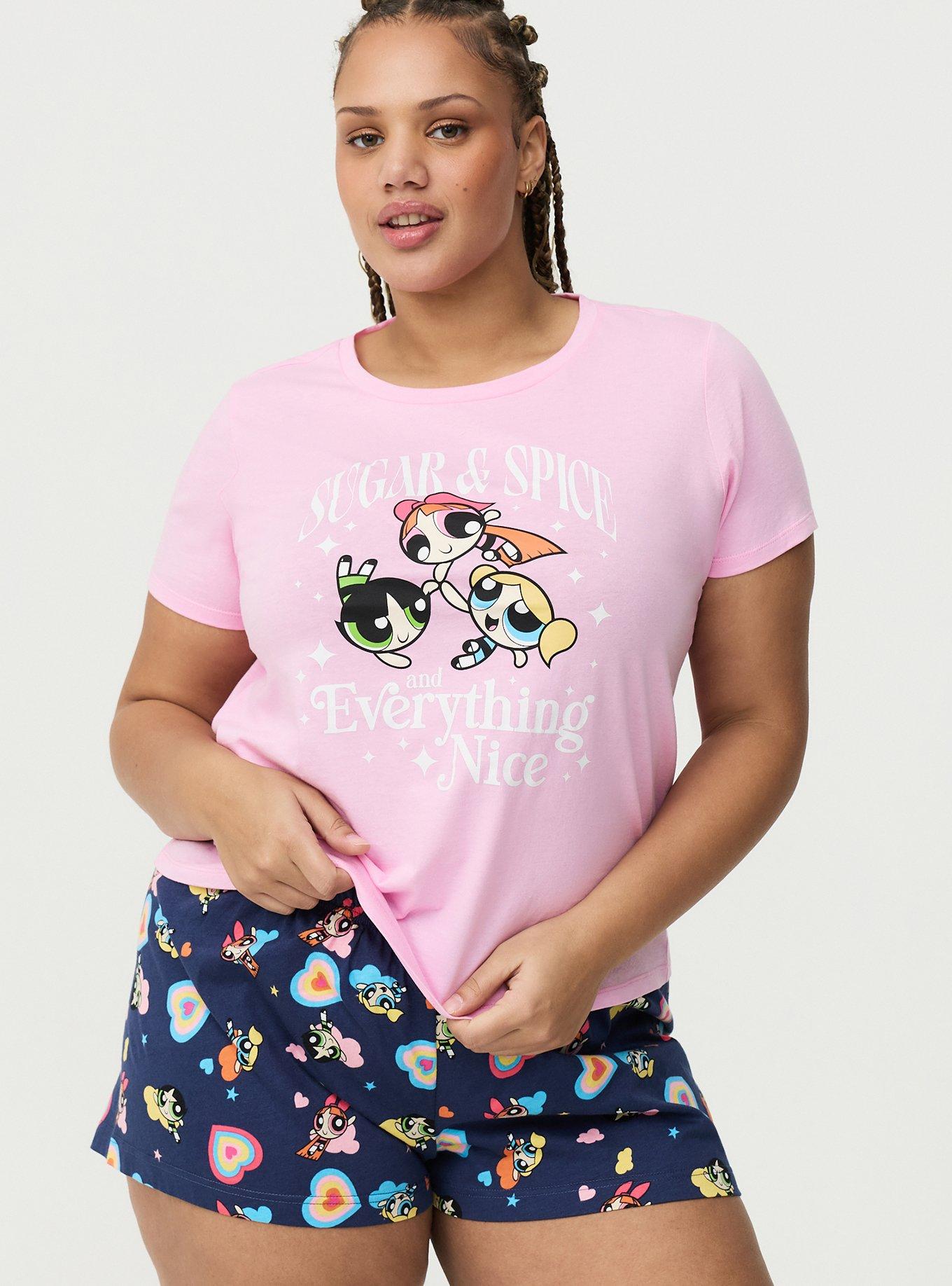 Powerpuff Lounge Top, POWERPUFF GIRLS SUGAR AND SPICE, alternate
