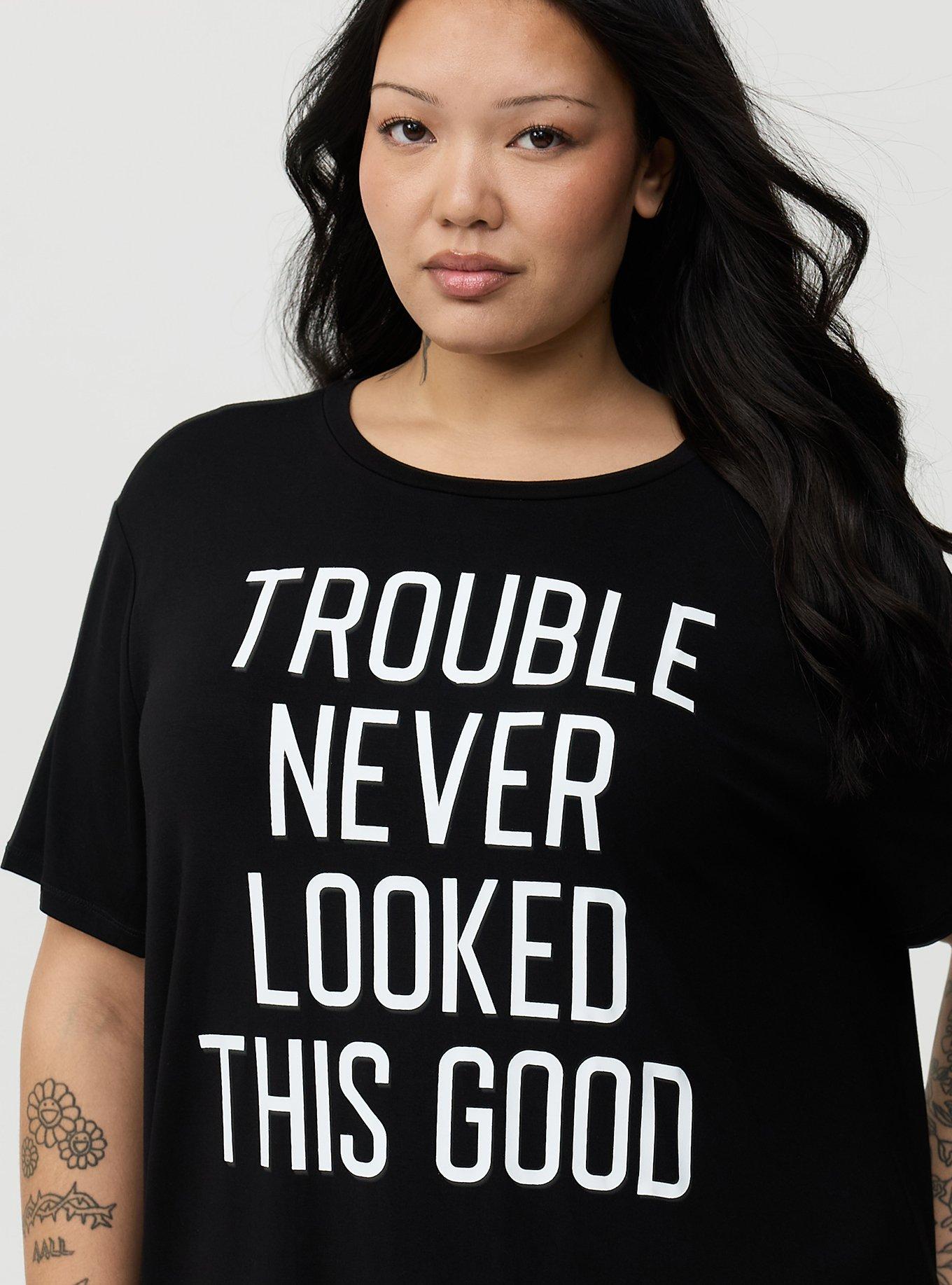 SUPER SOFT JERSEY SLEEP TEE DRESS