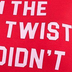 Plus Size Super Soft Jersey Sleep Tee Dress, PLOT TWIST RED, swatch